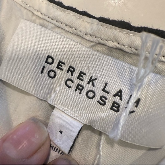 Derek Lam 10 Crosby - Black and White Eyelet Layered, Size 4 NWOT - Picture 5 of 9